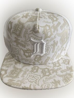 Detroit Tigers New Era Cream & White 9FIFTY Snapback Cap